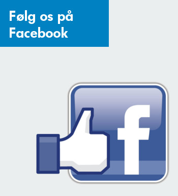  Følg os på Facebook